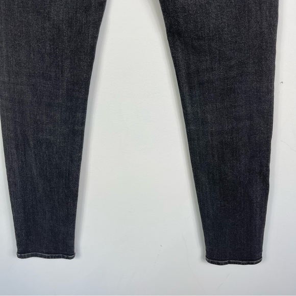 Rag & Bone High Rise Ankle Skinny Jeans in Ariel Black Gray 25 - Picture 13 of 16